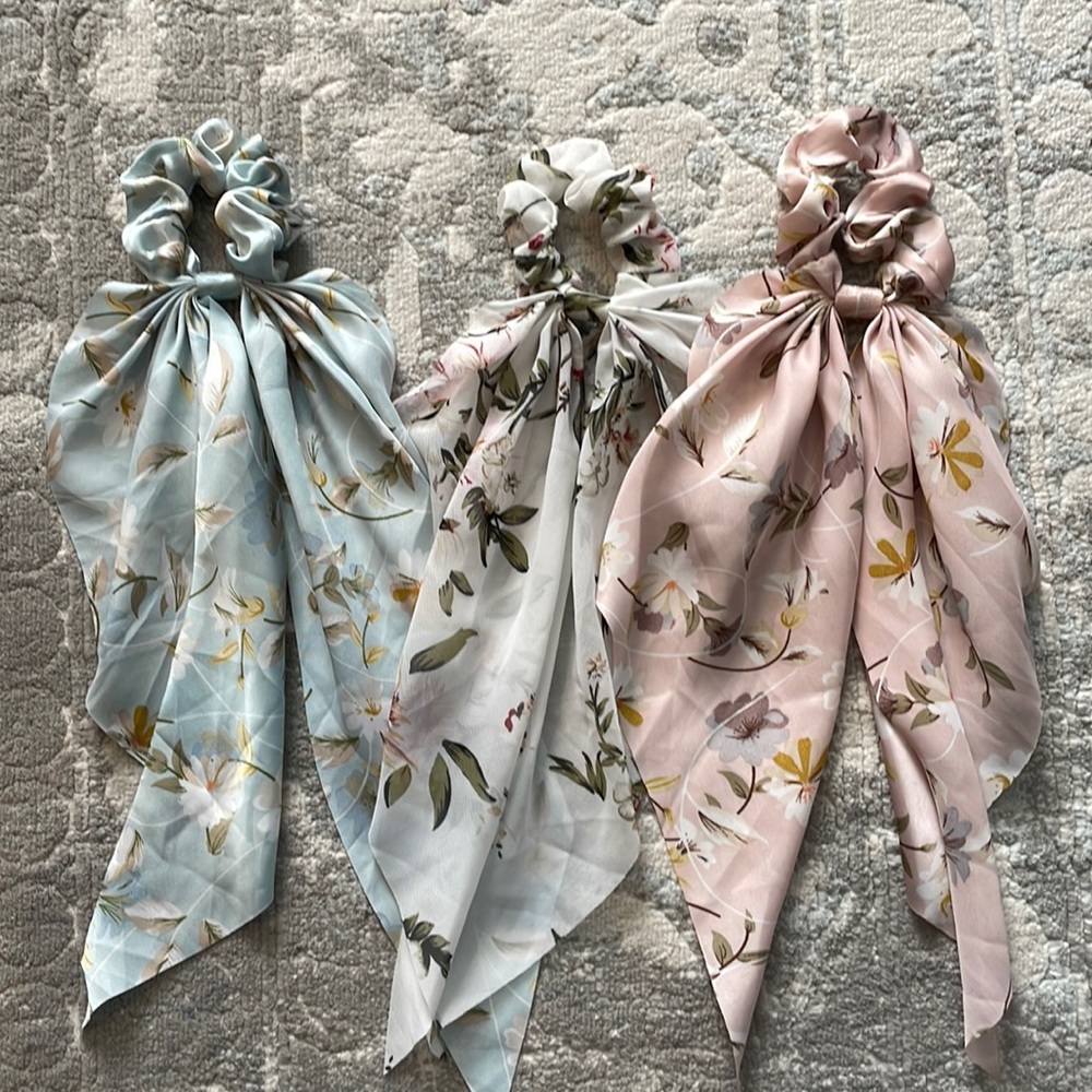 Set of 4 Ponytail accent holders